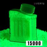 Femya Luminous Gel Bullets 15000 pcs for Blaster Gun